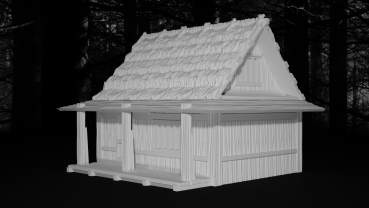 Asiatisches Bauernhaus Modell 2